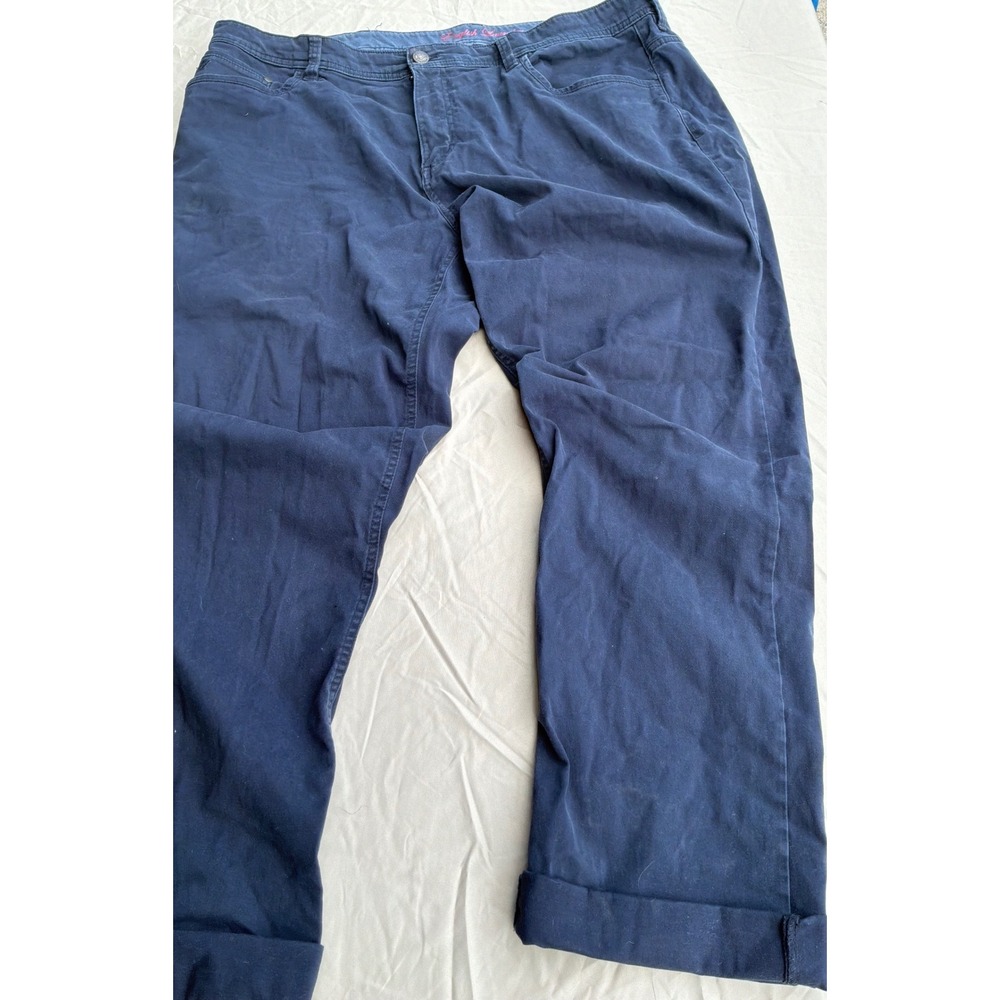 [Classic] Mens‎ English Laundry Chino Pants 42x29 Navy Blue